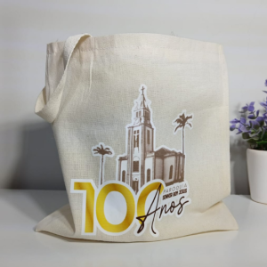 Ecobag 100 anos Paróquia Senhor Bom Jesus de Potirendaba